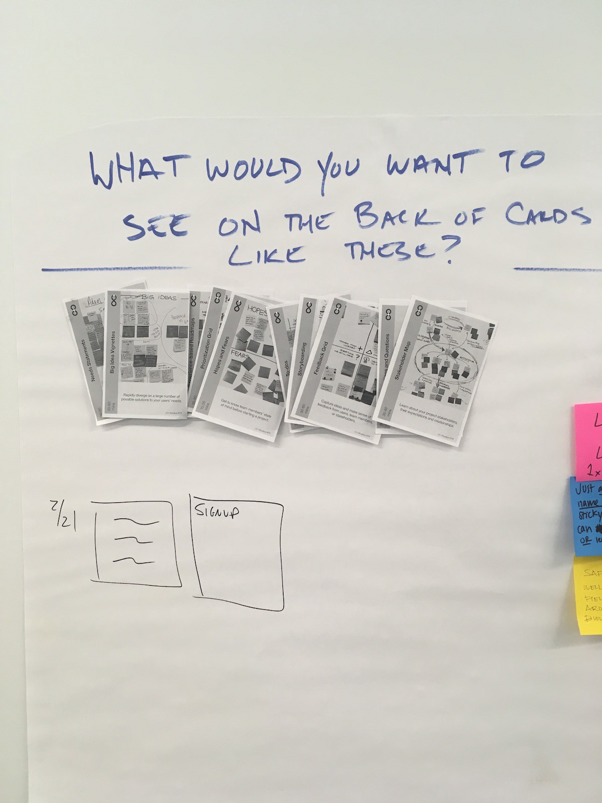 designing the IBM design thinking cards