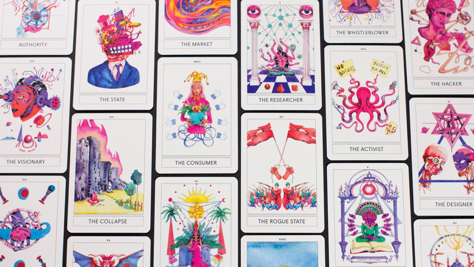 Instant Archetypes: A New Tarot For The New Normal by Superflux (2018)