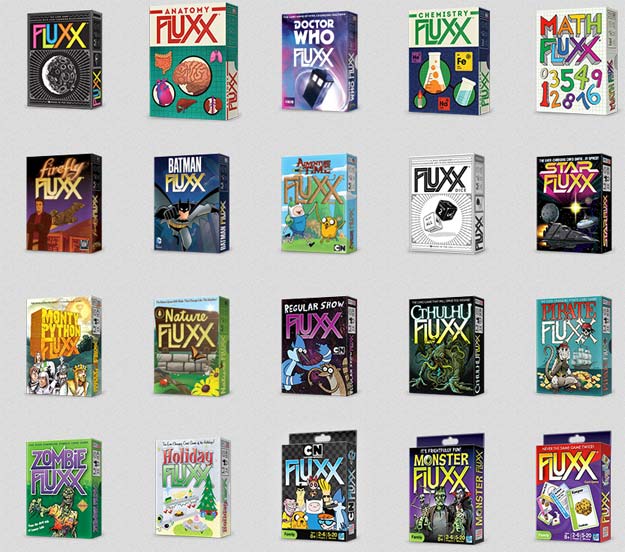 varieties of Fluxx